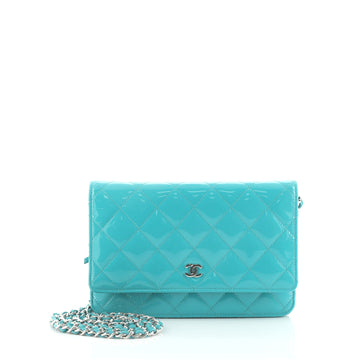 Chanel Wallet on Chain Quilted Patent