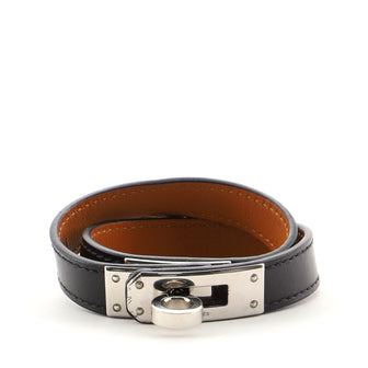 Hermes Kelly Double Tour Bracelet Leather
