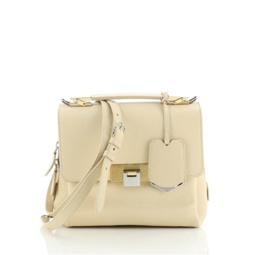Balenciaga Le Dix Soft Cartable Top Handle Bag Leather Mini
