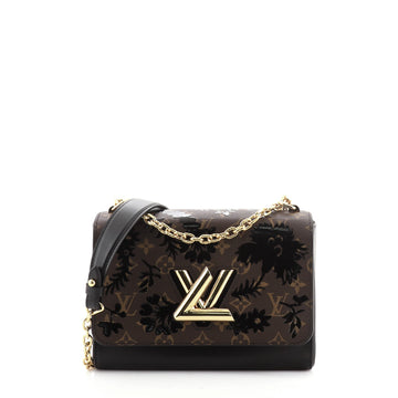 Louis Vuitton Twist Handbag Limited Edition Blossom Monogram Canvas MM