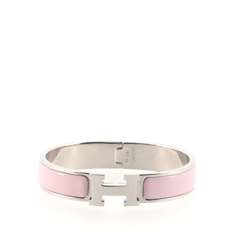 Hermes Clic H Bracelet Enamel Narrow