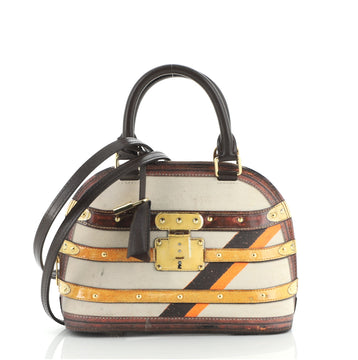 Louis Vuitton Alma Handbag Limited Edition Time Trunk BB