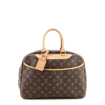Louis Vuitton Deauville Handbag Monogram Canvas