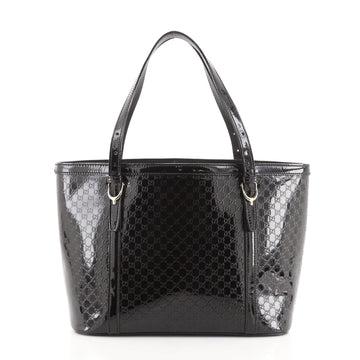 Gucci Nice Tote Microguccissima Patent Small