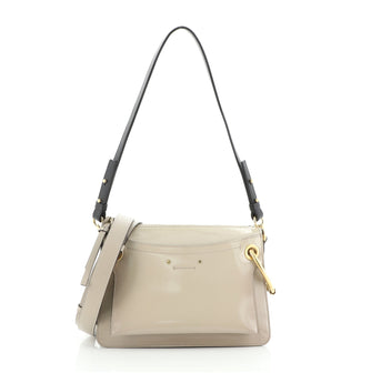 Chloe Roy Shoulder Bag Patent Small