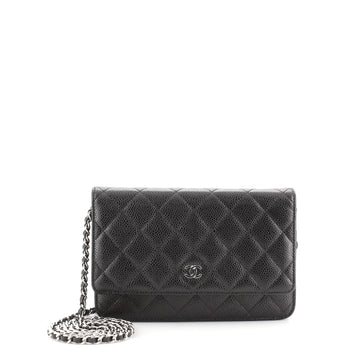 Chanel Wallet on Chain Quilted Caviar