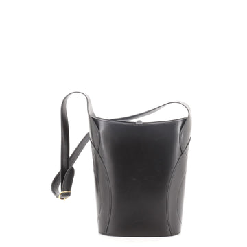 Hermes Vintage Bucket Bag Box Leather Small