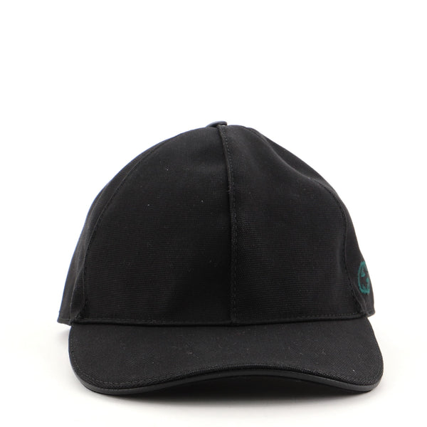 Gucci Interlocking GG Black Baseball Cap