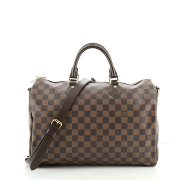 Louis Vuitton Speedy Bandouliere Bag Damier 35
