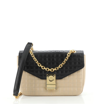 Celine C Bag Quilted Leather Medium