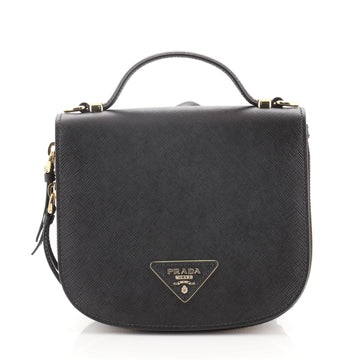 Prada Odette Flap Backpack Saffiano Leather Mini