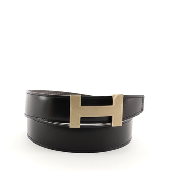 Hermes Quizz Reversible Belt Leather Thin