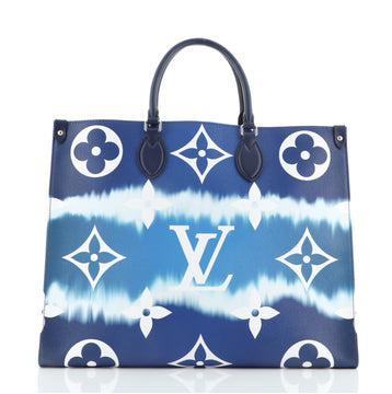 Louis Vuitton OnTheGo Tote Limited Edition Escale Monogram Giant GM