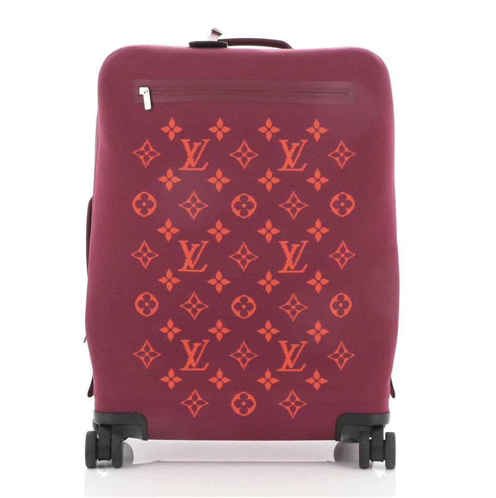 Louis Vuitton Brown & Red Monogram Horizon 55 – Savonches