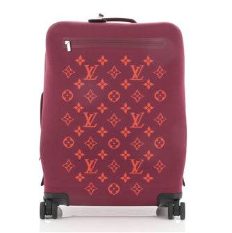 Louis Vuitton Horizon Soft Luggage Monogram Knit 55