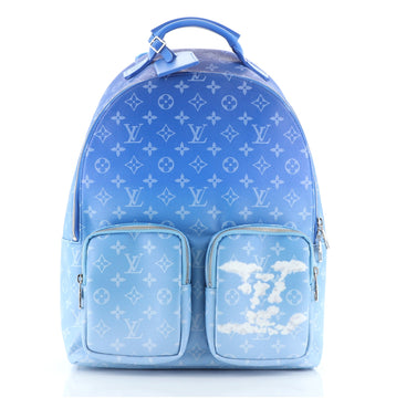 Louis Vuitton Multipocket Backpack Limited Edition Monogram Clouds