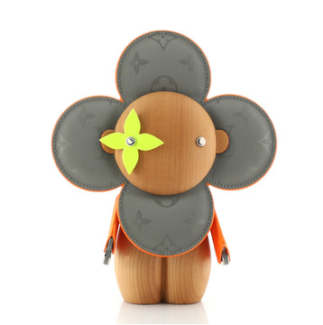 Louis Vuitton Vivienne Doll Limited Edition Monogram Satellite Canvas and Wood