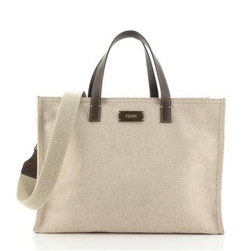 Fendi Simply Shopping Tote Canvas Medium