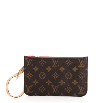 Louis Vuitton Neverfull Pochette Monogram Canvas Small