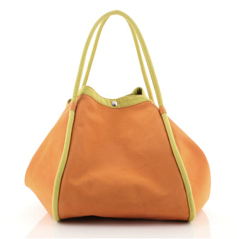Hermes Lindy Beach Bag Toile 50
