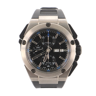 Ingenieur Double Chronograph Automatic Watch Titanium and Rubber 45