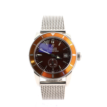 Breitling SuperOcean Heritage Chronometer Automatic Watch Stainless Steel 38