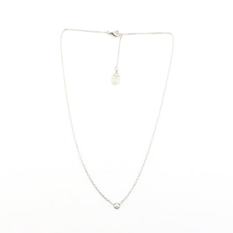 Cartier Diamants Legers Necklace 18K White Gold with Diamond Small