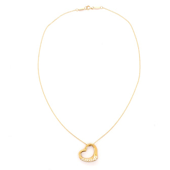 Tiffany & Co. Elsa Peretti Open Heart Bracelet 18K Yellow Gold