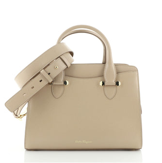 Salvatore Ferragamo Today Satchel Leather Small