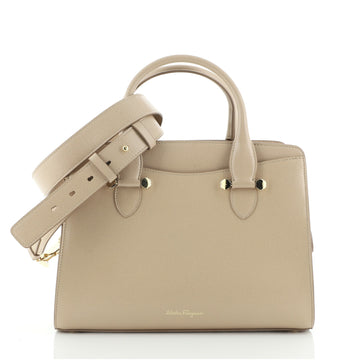 Salvatore Ferragamo Today Satchel Leather Small