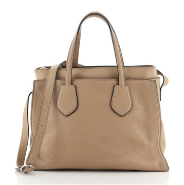 Gucci Ramble Layered Tote Studded Leather Medium