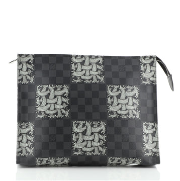 Louis Vuitton Pochette Jour Limited Edition Nemeth Damier Graphite GM