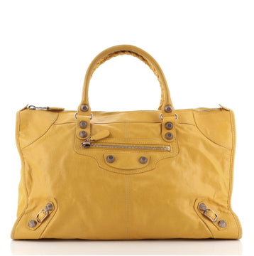Balenciaga Work Giant Studs Bag Leather