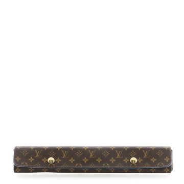 Louis Vuitton Necklace Jewelry Holder Monogram Canvas