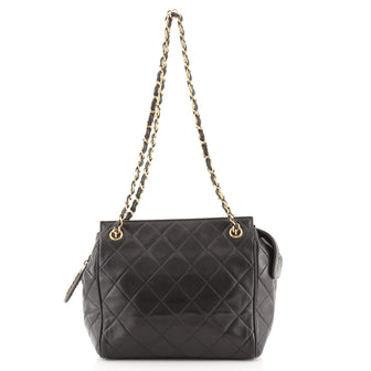 Chanel Vintage Chain Tote Quilted Lambskin Mini