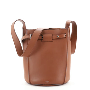 Celine Long Strap Big Bag Bucket Leather
