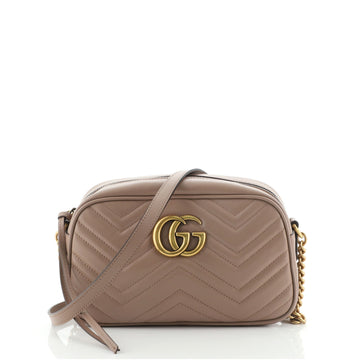 Gucci GG Marmont Shoulder Bag Matelasse Leather Small