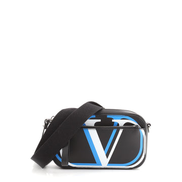 Valentino Double VLogo Convertible Waist Bag Leather Mini