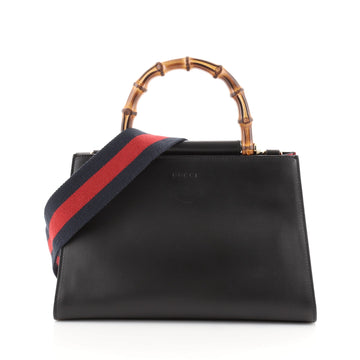 Gucci Nymphaea Top Handle Bag Leather Small
