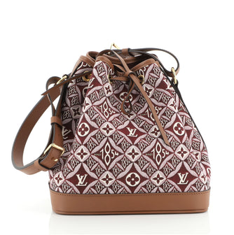 Louis Vuitton Petit Noe NM Handbag Limited Edition Since 1854 Monogram Jaquard