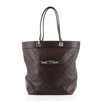 Gucci Punch Tote Guccissima Leather Medium