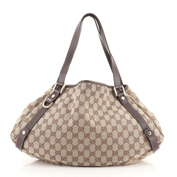 Gucci Abbey Shoulder Bag GG Canvas Medium