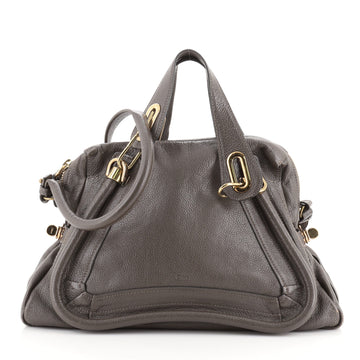 Chloe Paraty Top Handle Bag Leather Medium