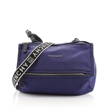 Givenchy Logo Strap Pandora Bag Nylon Mini