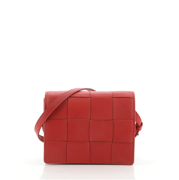 Bottega Veneta Cassette Crossbody Bag Maxi Intrecciato Leather Mini