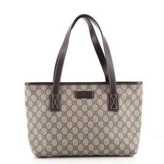 Gucci Plus Tote GG Coated Canvas Small