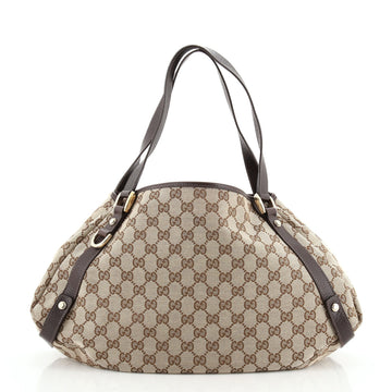 Gucci Abbey Shoulder Bag GG Canvas Medium