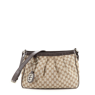 Gucci Sukey Messenger Bag GG Canvas Medium