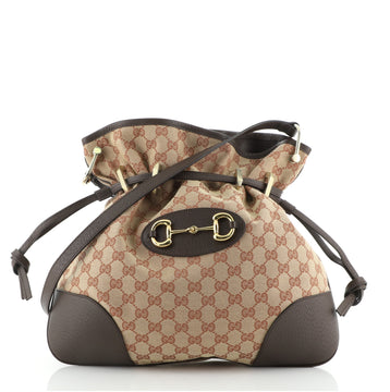 Gucci 1955 Horsebit Messenger Bag GG Canvas Large