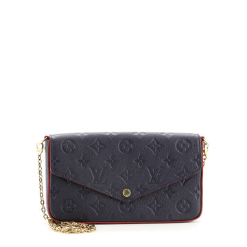 Louis Vuitton Felicie Pochette Monogram Empreinte Leather